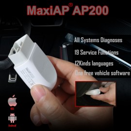 100% Original Autel MaxiAP AP200 Bluetooth OBD2 Code Reader with Full Systems Diagnoses AutoVIN TPMS IMMO Service