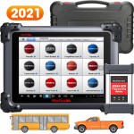 Autel Maxisys CV Scanner MS908CV Heavy Duty Truck Diagnostic Tool With J2534 ECU Programming Tool Commercial Vehicle Diagnostics