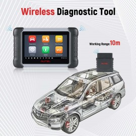 Autel MaxiCOM MK808BT MK808Z-BT OBD2 Diagnostic Scan Tool ABS SRS EPB DPF BMS SAS TPMS IMMO MK808 Code Reader