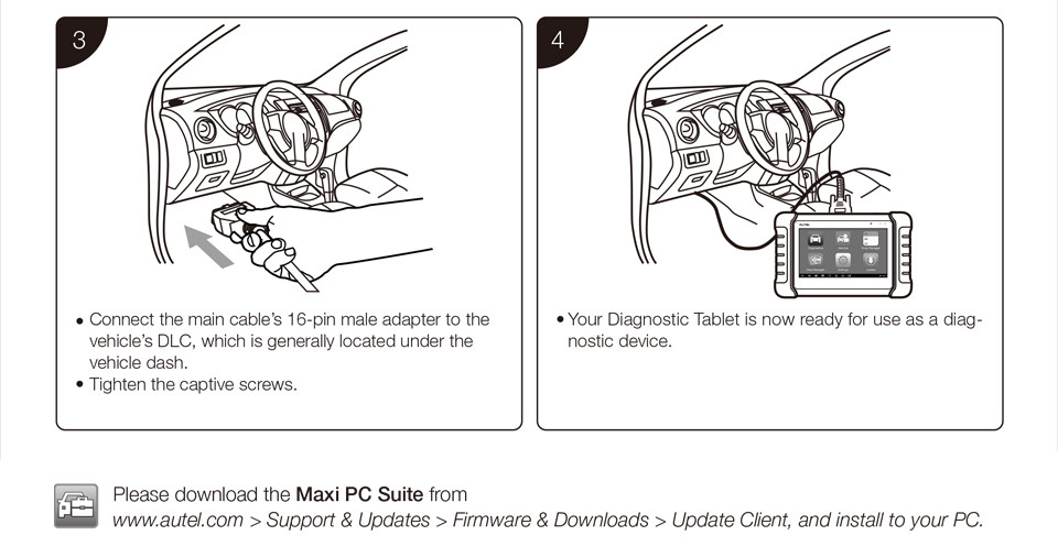 Autel MaxiCOM MK808TS Quick Guide