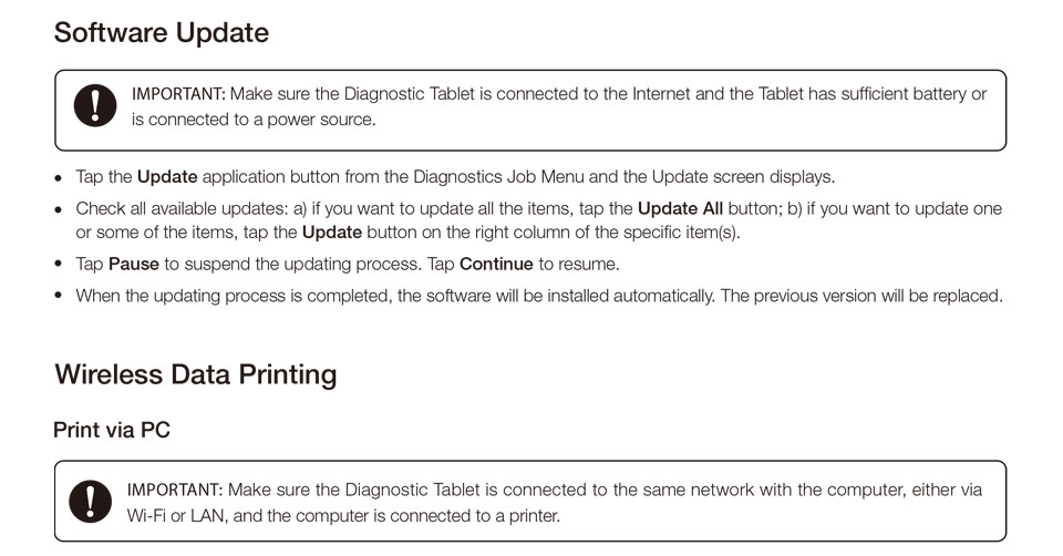 Autel MaxiCOM MK808TS Quick Guide