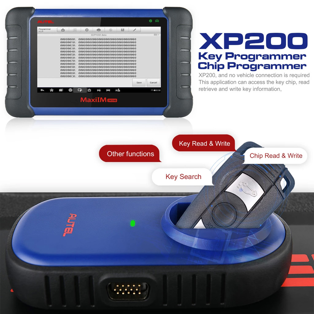 MaxiIM IM508 XP200 Key and Chip Programmer