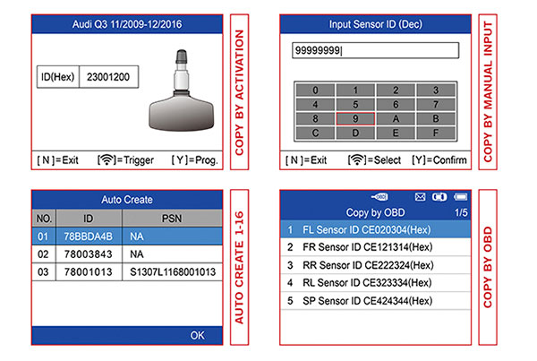 TS508 Software Display