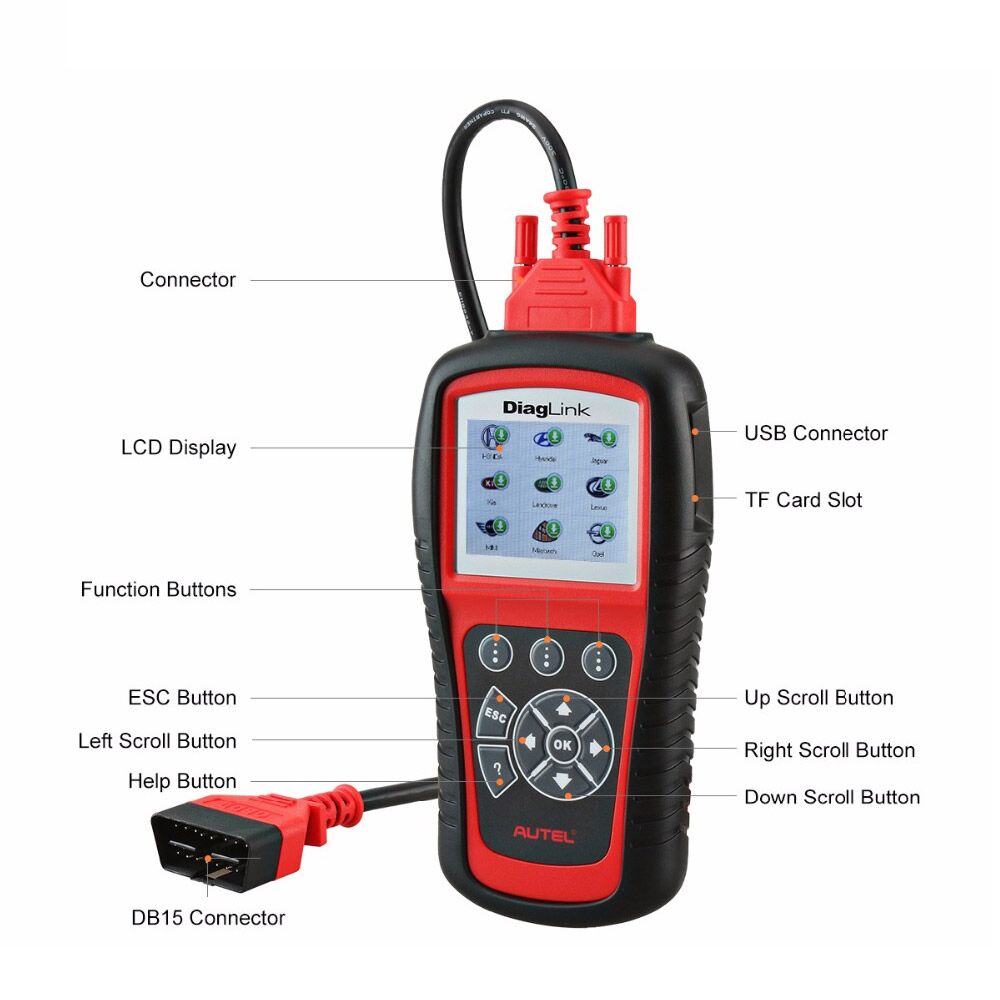 Diaglink obd2 display