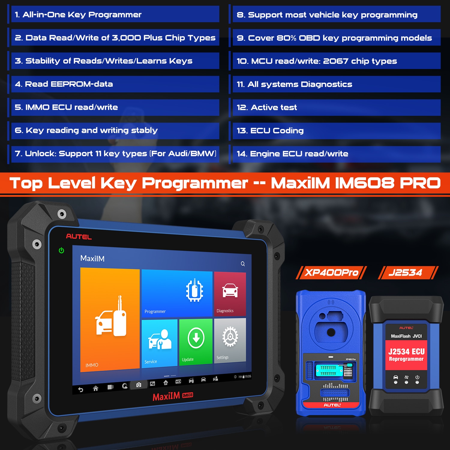 Autel-MaxiIM-IM608-Pro-with-IMMO-XP400-Pro-Key-Programming-Tool-J2534-Reprogrammer-30-Services-Functions-All-Systems-Diagnosis-1005002666543661