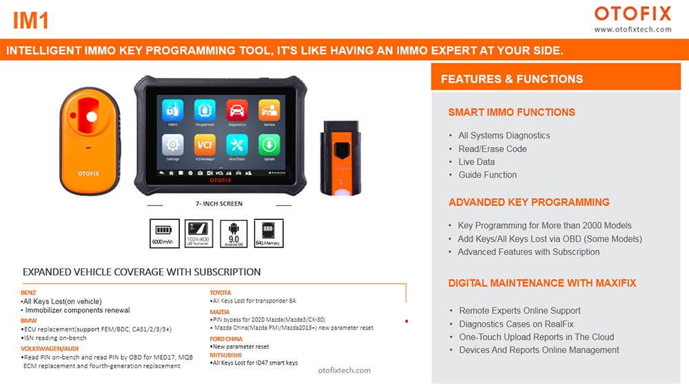 Autel-OTOFIX-IM1-Automotive-Key-Programming-Diagnostic-Tool-with-Advanced-IMMO-Key-Programmer-SK365